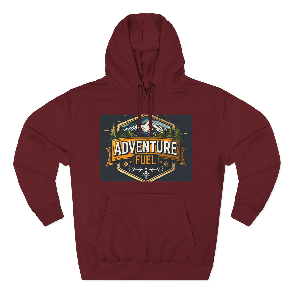 Adventure Fuel Hoodie — Outdoor Camping Graphic Pullover