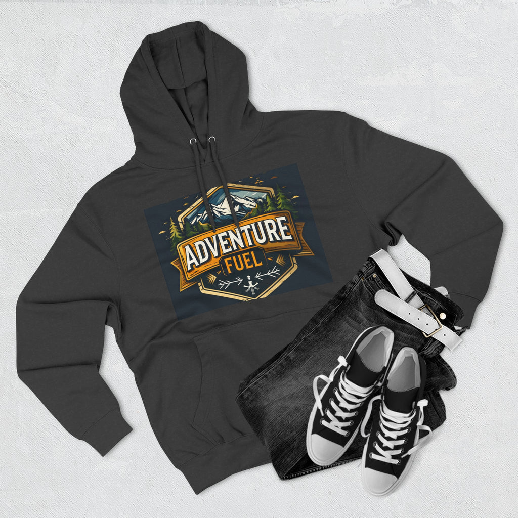 Adventure Fuel Hoodie — Outdoor Camping Graphic Pullover