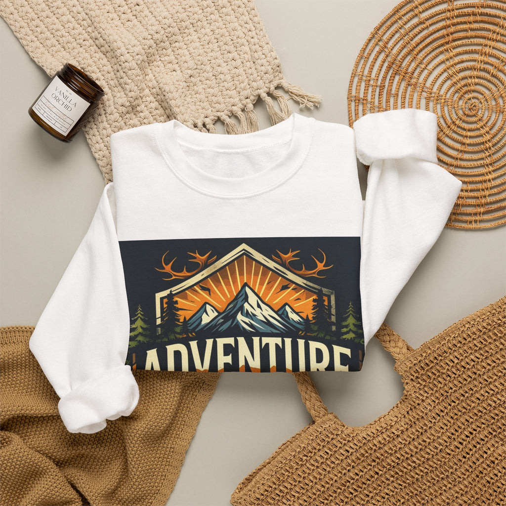 Adventure Fuel Sweatshirt — Outdoor Mountain Crewneck