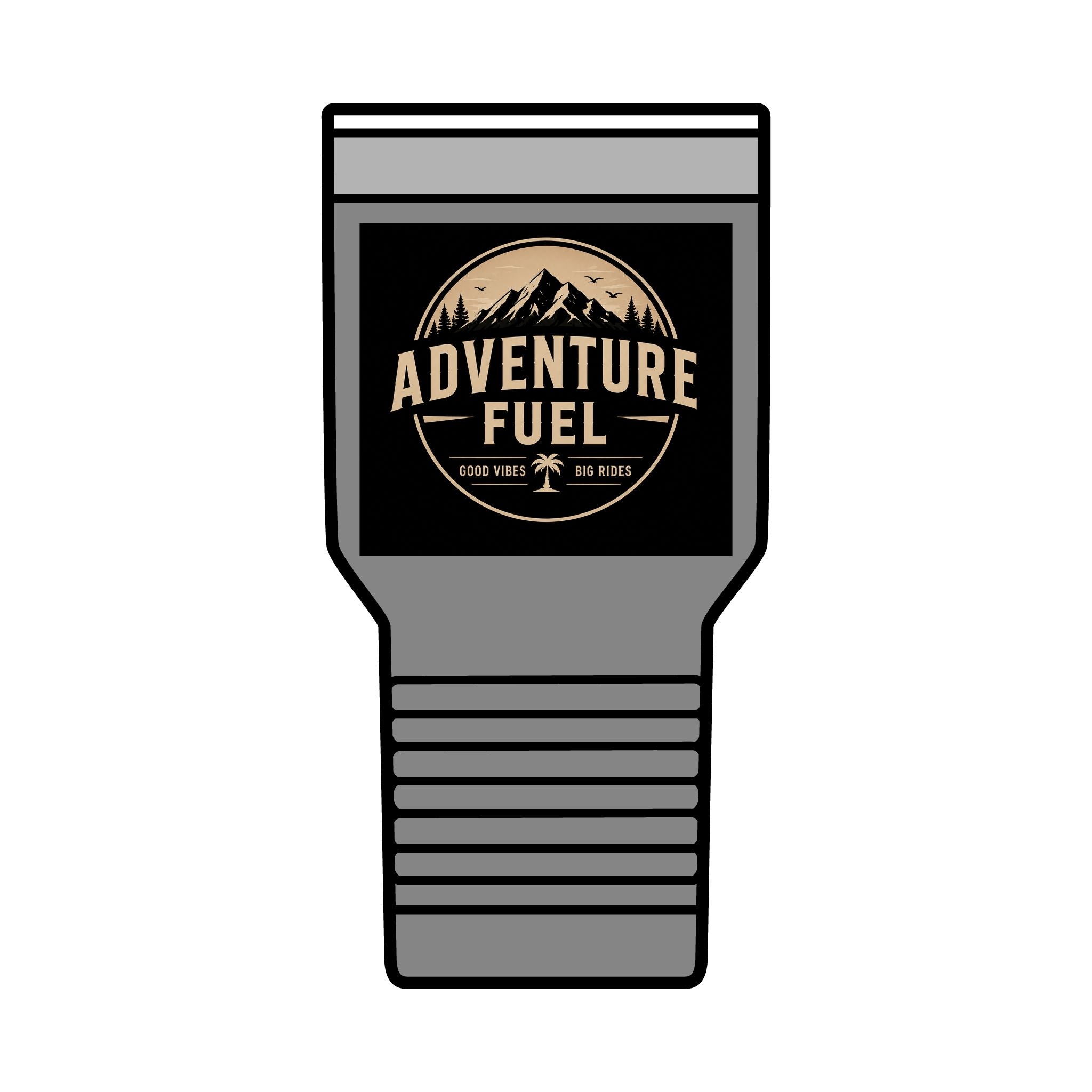 Adventure Fuel 30oz Insulated Tumbler — Mountain Logo Travel Mug