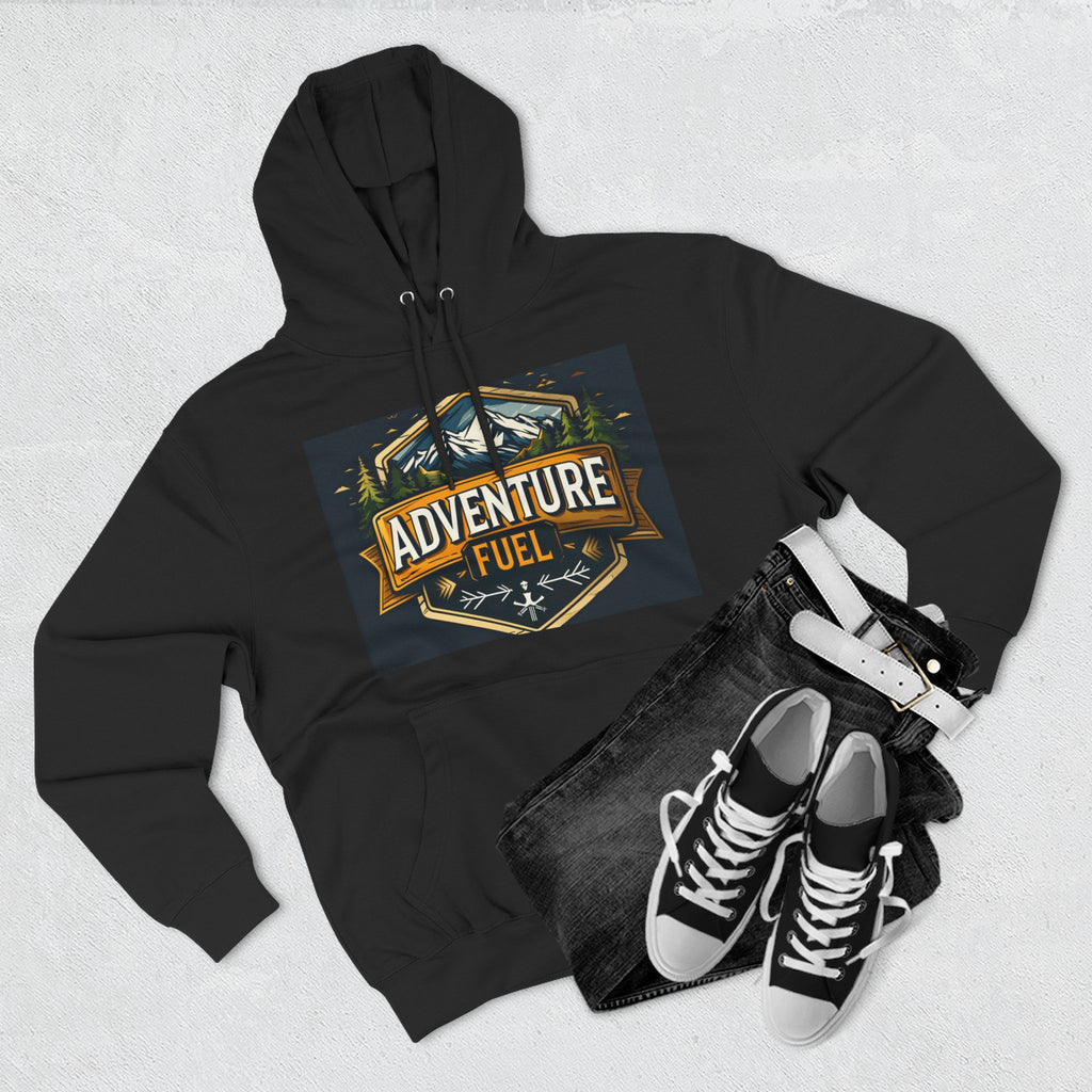 Adventure Fuel Hoodie — Outdoor Camping Graphic Pullover