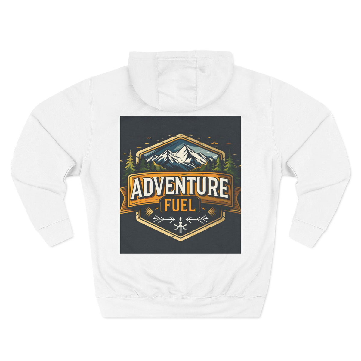 Adventure Fuel Hoodie — Outdoor Camping Graphic Pullover