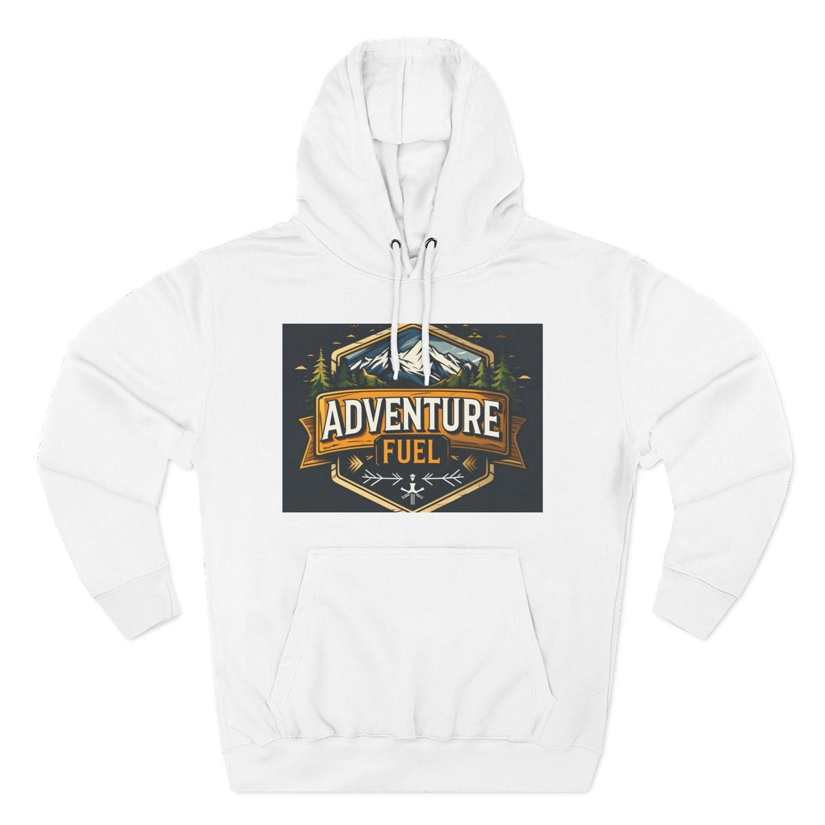 Adventure Fuel Hoodie — Outdoor Camping Graphic Pullover