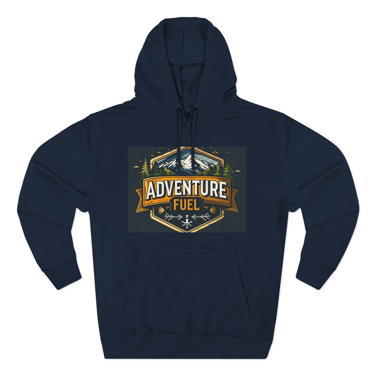 Adventure Fuel Hoodie — Outdoor Camping Graphic Pullover
