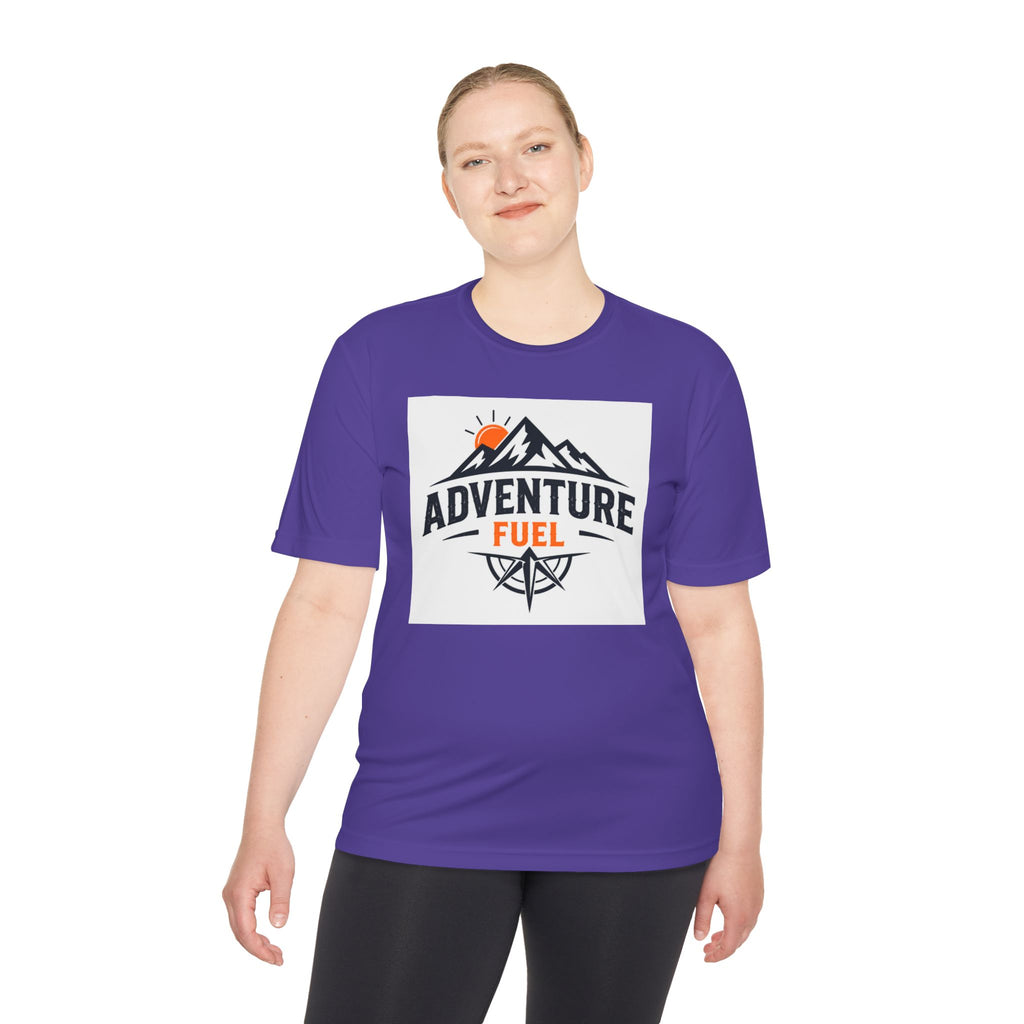 Adventure Fuel Moisture-Wicking Tee — Outdoor Hiking Travel Shirt