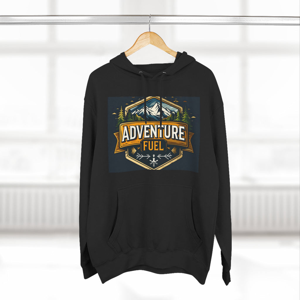 Adventure Fuel Hoodie — Outdoor Camping Graphic Pullover