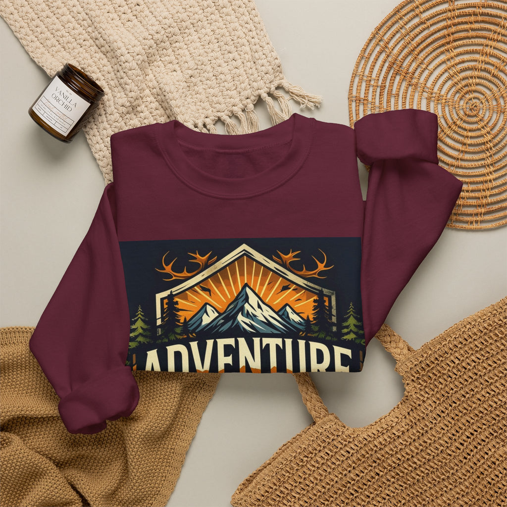 Adventure Fuel Sweatshirt — Outdoor Mountain Crewneck
