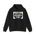 Adventure Fuel Hoodie — Retro Mountain Outdoor Travel Graphic Hooded Sweatshirt