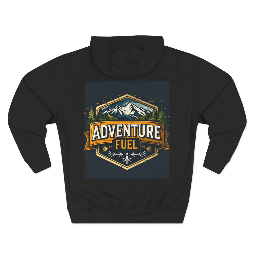 Adventure Fuel Hoodie — Outdoor Camping Graphic Pullover