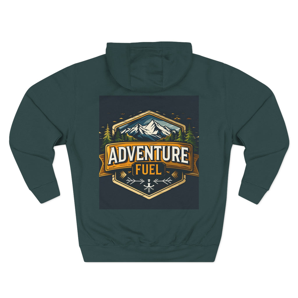 Adventure Fuel Hoodie — Outdoor Camping Graphic Pullover