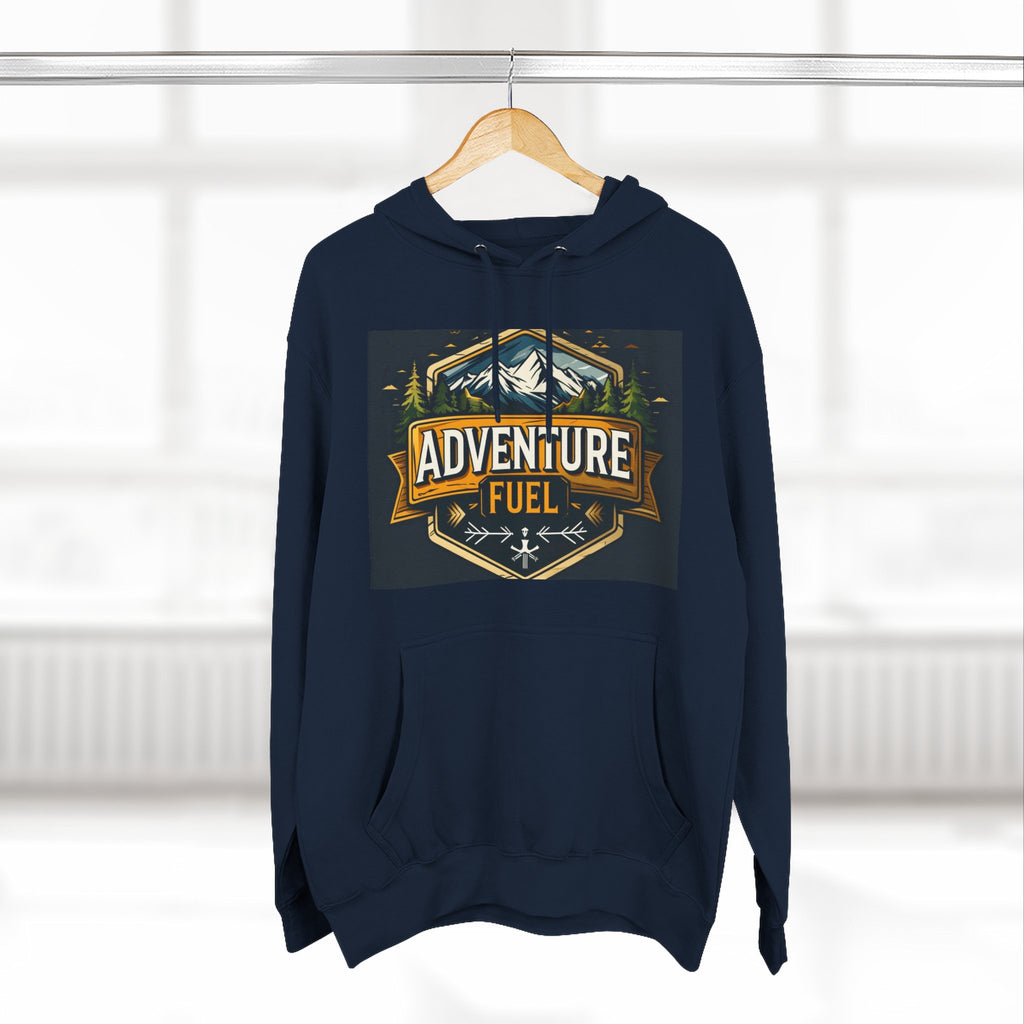 Adventure Fuel Hoodie — Outdoor Camping Graphic Pullover