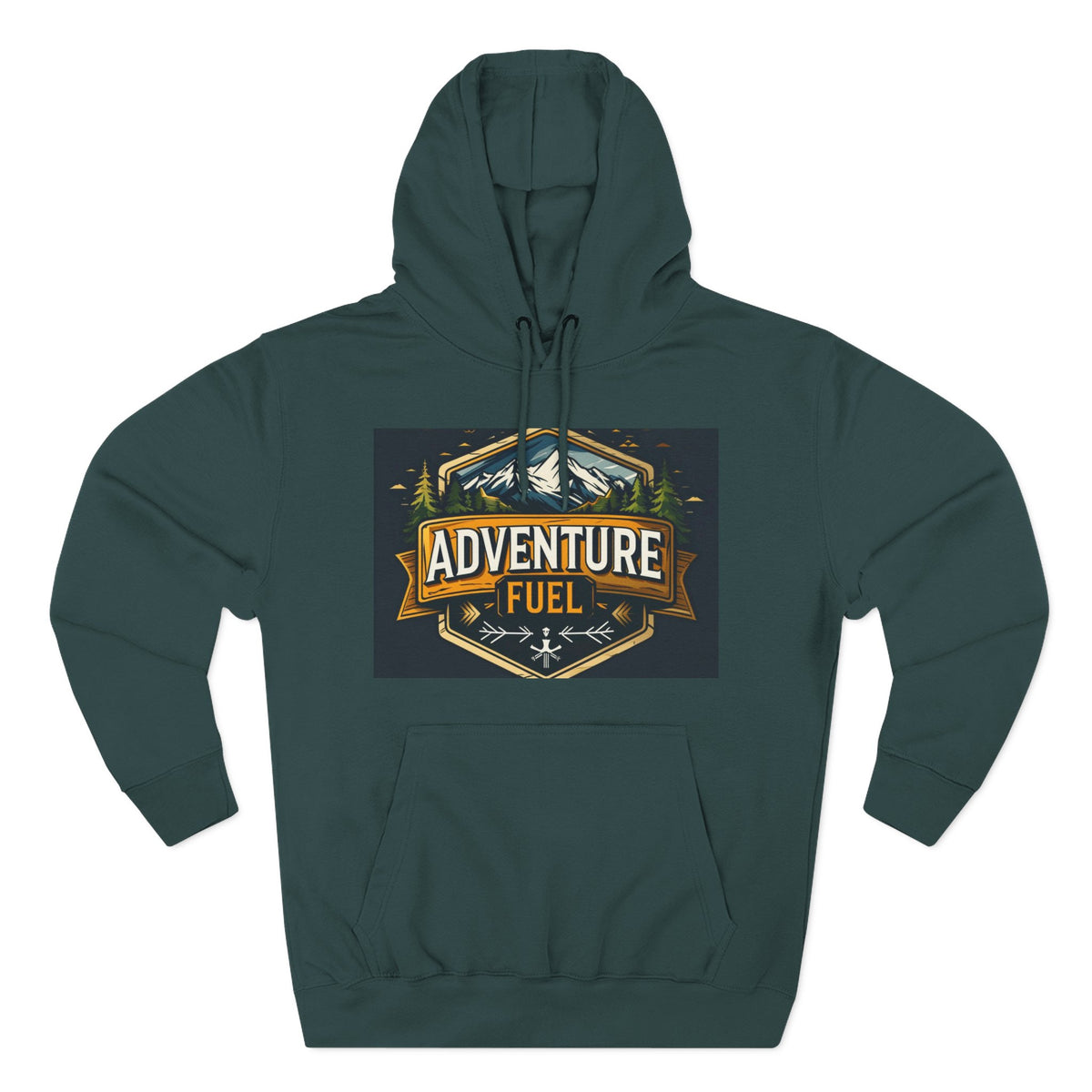 Adventure Fuel Hoodie — Outdoor Camping Graphic Pullover
