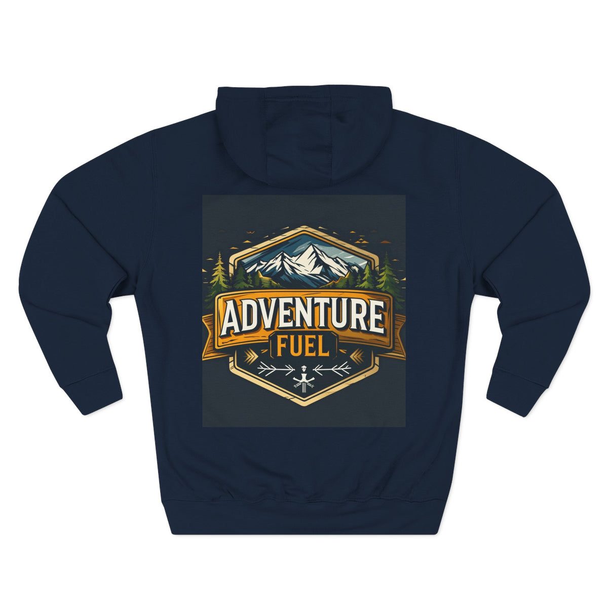 Adventure Fuel Hoodie — Outdoor Camping Graphic Pullover