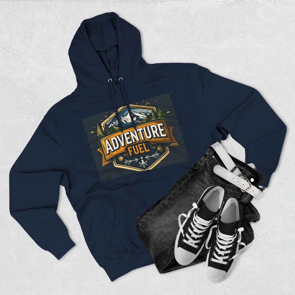 Adventure Fuel Hoodie — Outdoor Camping Graphic Pullover