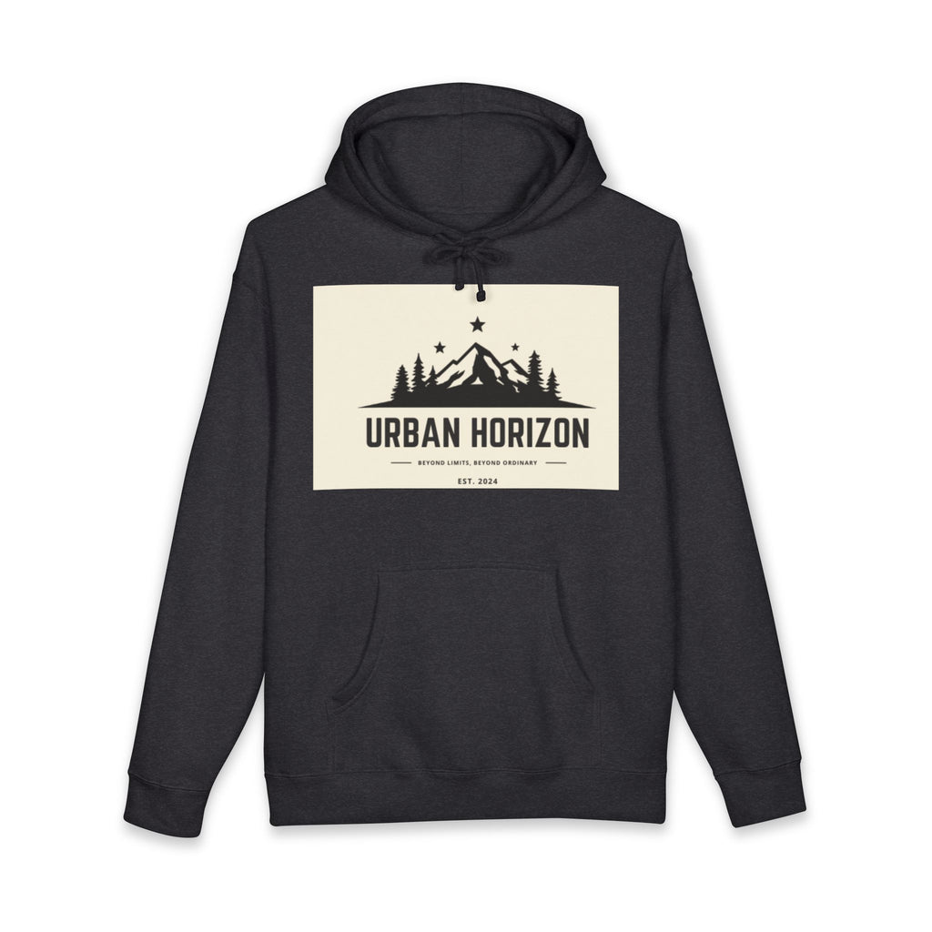 Urban Horizon Hoodie — Mountain Forest Graphic Hooded Sweatshirt