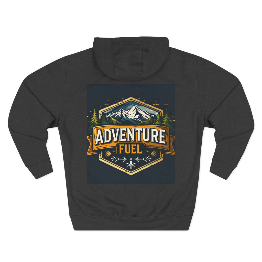 Adventure Fuel Hoodie — Outdoor Camping Graphic Pullover