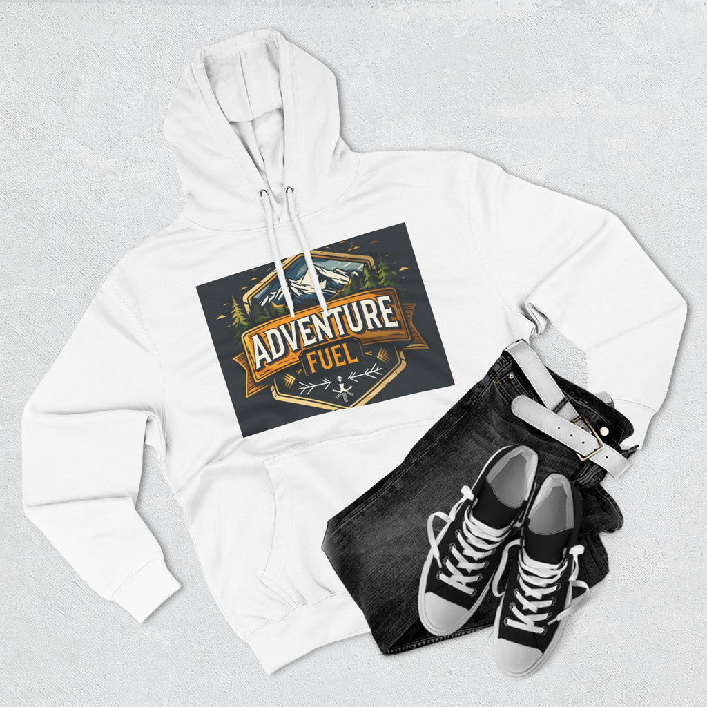 Adventure Fuel Hoodie — Outdoor Camping Graphic Pullover